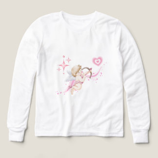 Romantische Valentijnskunst met roze hartgloed