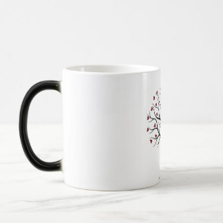 Romantische verlovingshartboom koffiemok | Koppel Magische Mok