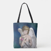  Romantische Victoriaans Cupido Draagtas (Achterkant)