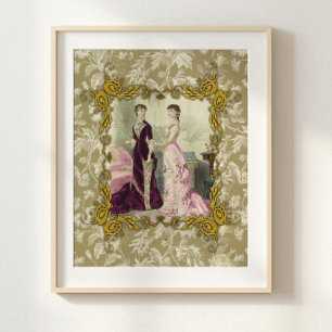 Romantische Victoriaanse Franse Mode Decoupage Tis Tissuepapier