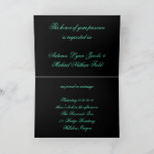 romantische vintage turquoise turkoois pauwenbruil (Binnen)