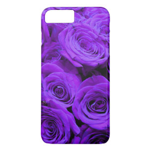 romantische violette paarse rozen ,  rozenroos bou 	iPhone 8 plus / 7 plus hoesje