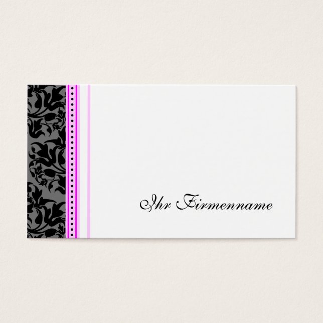 Romantische visitekaartjes (Voorkant)