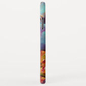 ROMANTISCHE VROUW MET EEN SPARKERPIEGEL VERDER Case-Mate iPhone CASE (Achterkant/rechts)