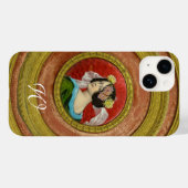 ROMANTISCHE VROUW MET STROMEN  ENAMEL Case-Mate iPhone CASE (Achterkant (horizontaal))
