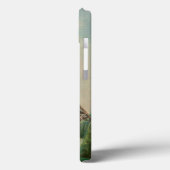 Romantische wandelaars in de Eiffeltoren Case-Mate iPhone Case (Achterkant / Links)