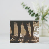 romantische wandeling briefkaart (Staand voorkant)