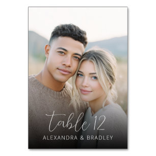 Romantische warme foto kaart