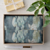 Romantische waterlelieblad lotus bloemige bruidsdo tissuepapier (Geschenk)