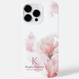 Romantische waterverf floraal Case-Mate iPhone 14 pro max hoesje