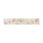 Romantische Waterverf Floral Wrapping Paper - Eleg Uitnodigingen Wikkel (Vlak)