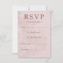 Romantische Waterverf Hortensia Elegant RSVP