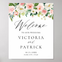 Romantische Waterverf Perzische Florals Weddenscha