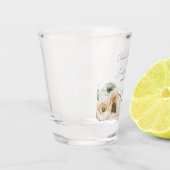 Romantische Waterverf Ranunculus Shot Glas (Links)