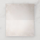 Romantische Wijngaard Rustieke Bruiloft (Binnenkant ongevouwen)