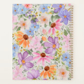 Romantische wildflower planner (Achterkant)