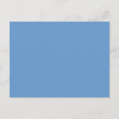 romantische wintermeer witte zwaan bruiloft aankondigingskaart (Achterkant)