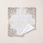 Romantische witte rozen bad handdoek (Wasdoekje)