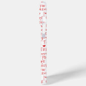 Romantische woorden Valentijnsdag Case-Mate iPhone Case (Achterkant / Links)