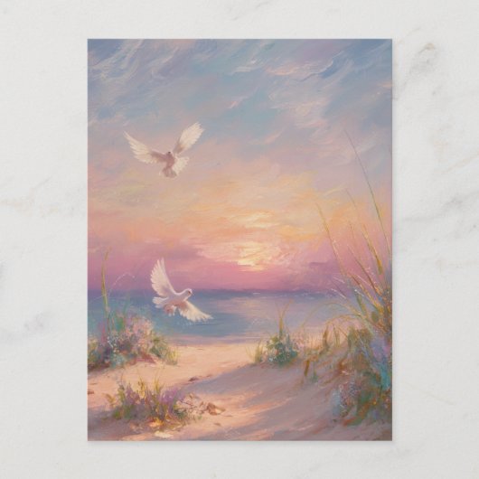 romantische ziel briefkaart (Voorkant)