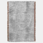 Romantische zilveren sprankeling deken (Voorkant Verticaal)