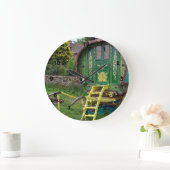 Romany Gypsy bowtop wagon grande horloge (Maison)