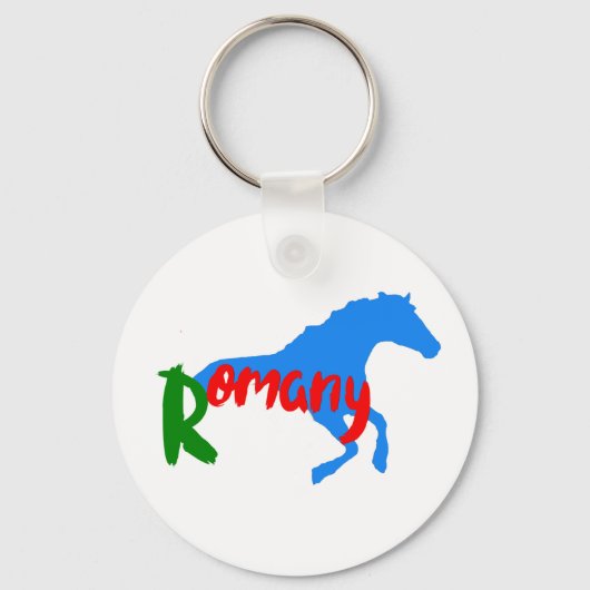 Romany Gypsy Sleutelhanger (Voorkant)