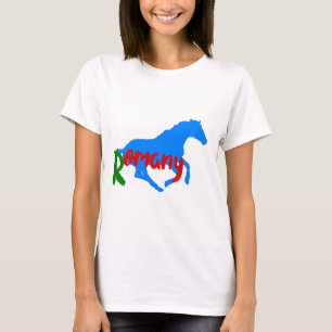 Romany Gypsy text and horse T-Shirt