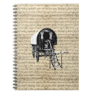 Romany Gypsy wagen Notitieboek