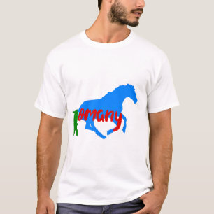 Romany Texte tzigane et cheval T-shirt