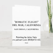 ROMATIC DE VLUCHT, DEL BRENGT CALIFORNIË IN DE WAR KAART (Achterkant)