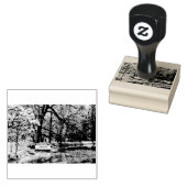 Romatisch meer 	rubberstempel (Gestempeld)