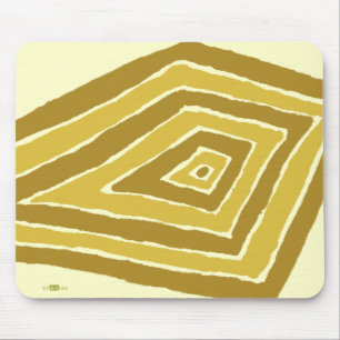 Romboïdale amarillo. Mousepad Muismat