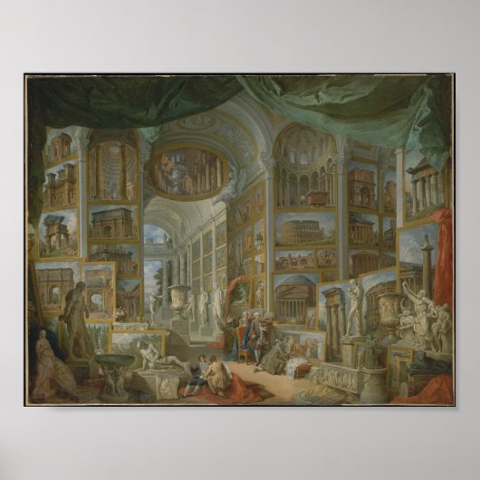 Rome antique par Panini - Poster (Devant)