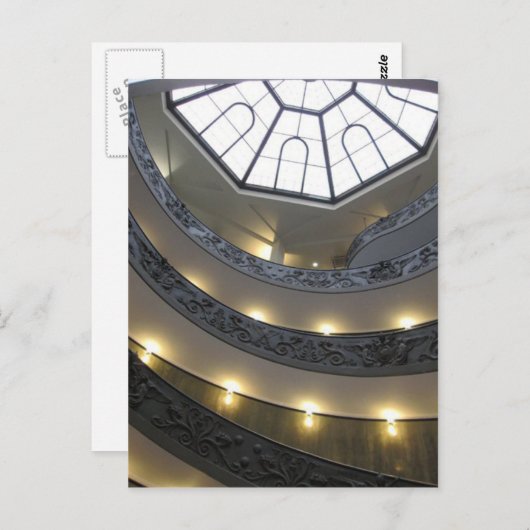 Rome Architecture Ceiling Briefkaart (Voorkant / Achterkant)