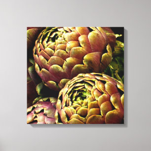 Rome Artichokes Canvas Afdruk