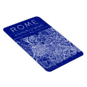 Rome Blueprint City Map Magnet (Côté Droit)