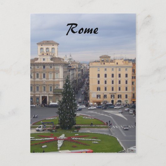 rome briefkaart (Voorkant)