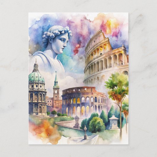 Rome Briefkaart (Voorkant)
