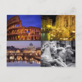 rome briefkaart (Voorkant)