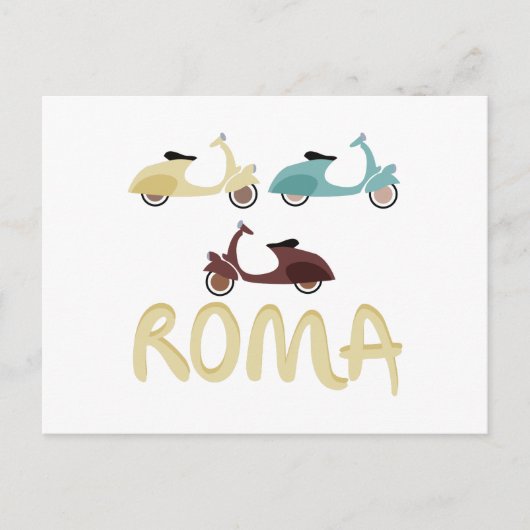 Rome Briefkaart (Voorkant)