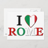 Rome Briefkaart (Voorkant / Achterkant)