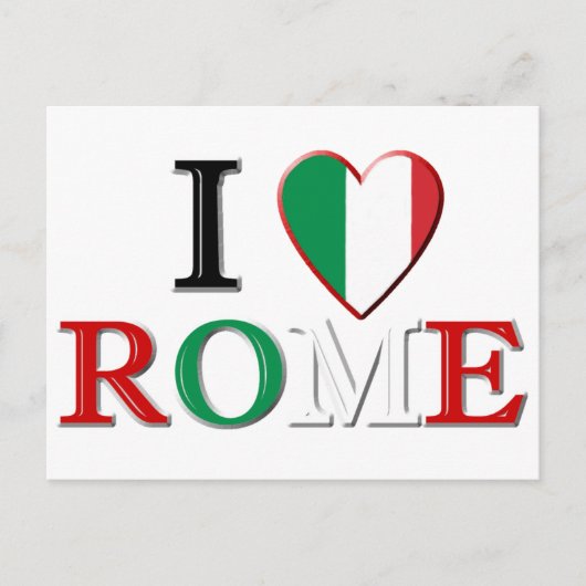 Rome Briefkaart (Voorkant)