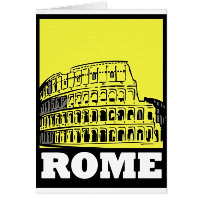 Rome Briefkaart Design (Voorkant)