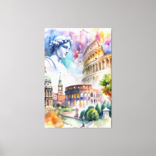 Rome Canvas Afdruk