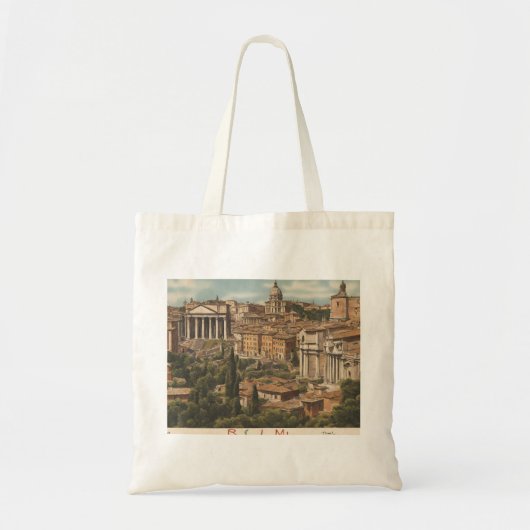 Rome Canvas tas (Rome 5) (Voorkant)