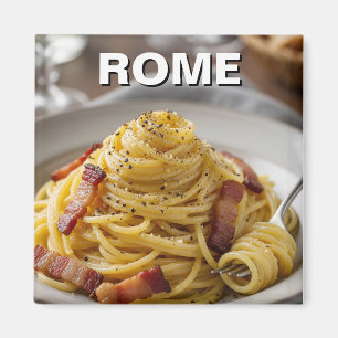 Rome Carbonara Italië Reizen Magneet