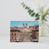 Rome - Carte postale (Debout devant)
