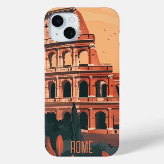 Rome Case-Mate iPhone Case (Achterkant)