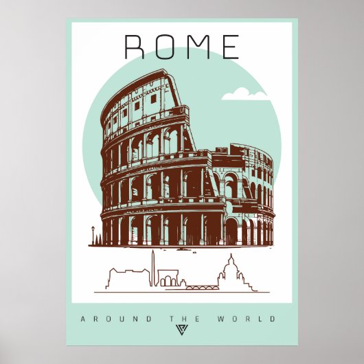 Rome coliseum poster (Voorkant)